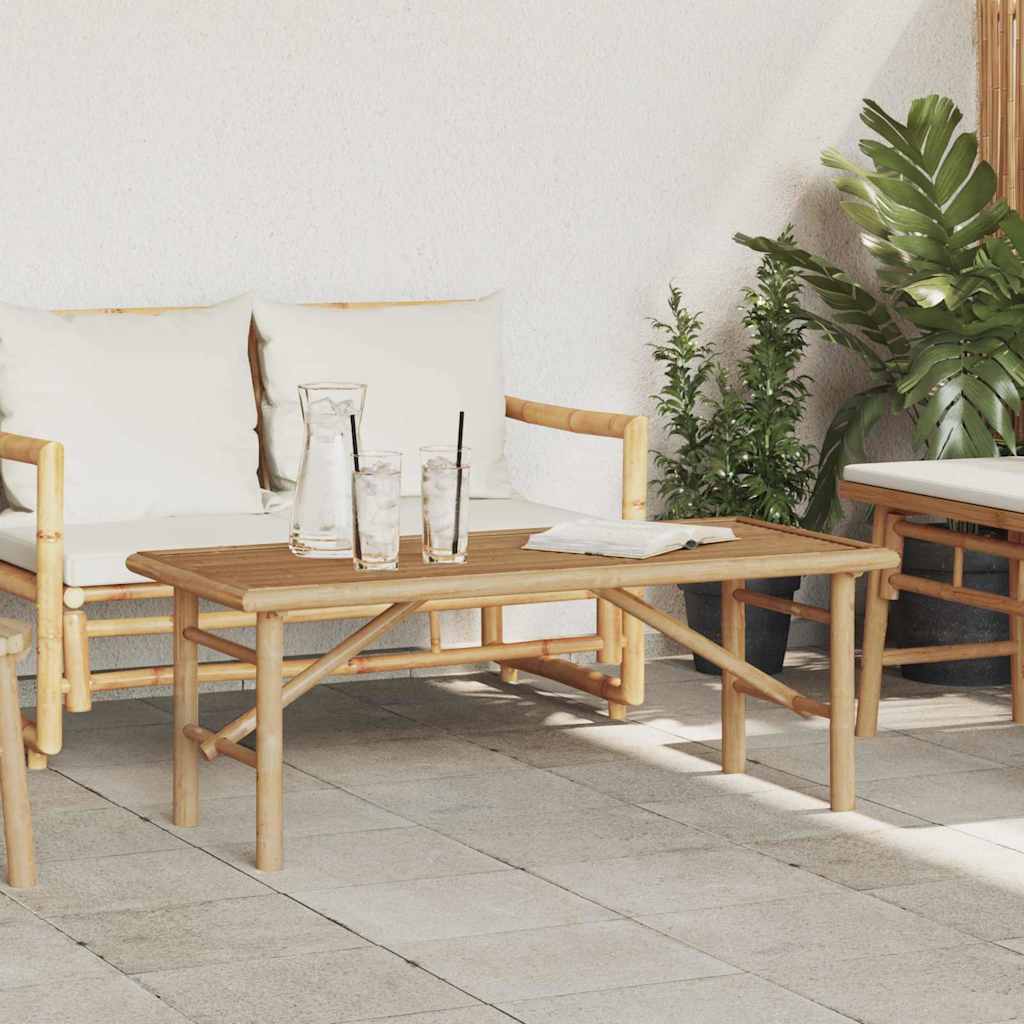 Table basse Marron 110 x 50 x 43 cm Bambou - XIOS