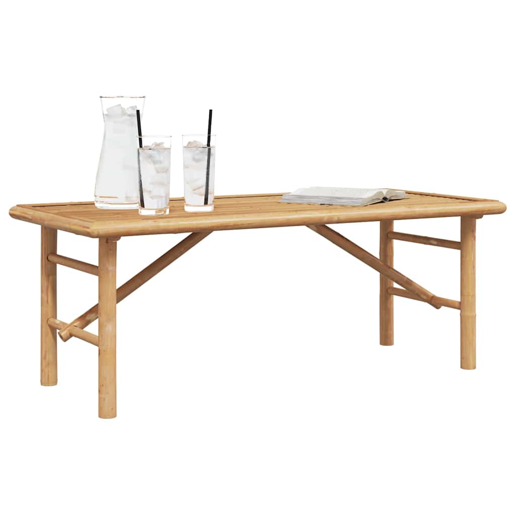 Table basse Marron 110 x 50 x 43 cm Bambou - XIOS