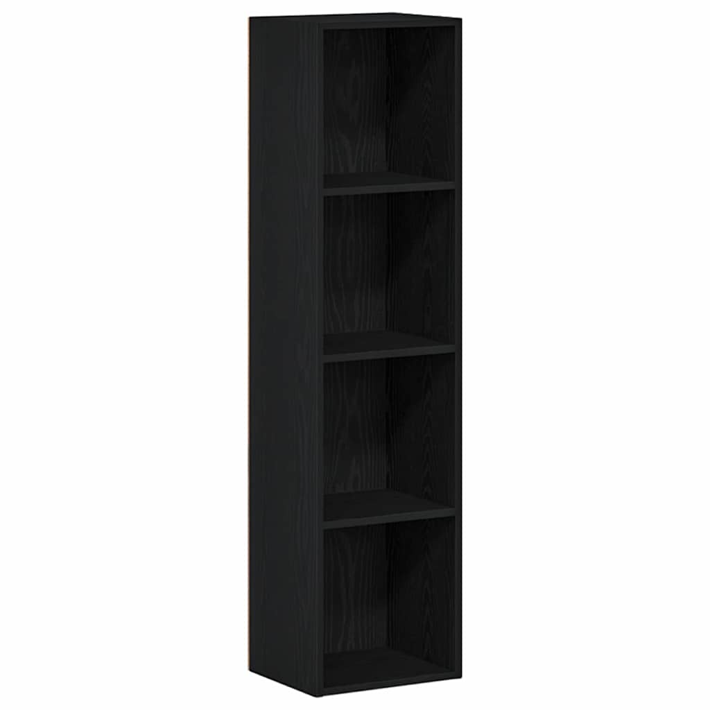 Bibliothèque Chêne noir 36 x 30 x 143 cm Bois d'ingénierie - XIOS
