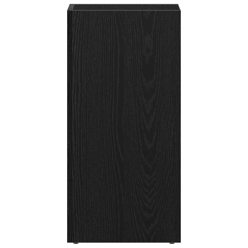 Boîtes de rangement LP chêne noir 71x34x36 cm bois ingénierie - XIOS