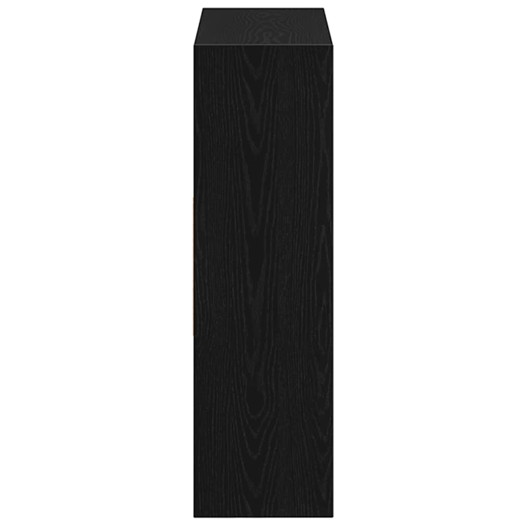 Bibliothèque chêne noir 97,5x29,5x100 cm bois d'ingénierie - XIOS