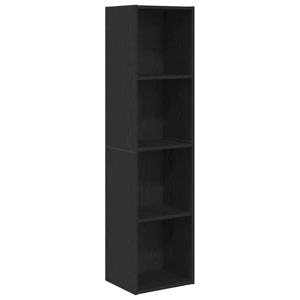 Bibliothèque Chêne noir 143 x 30 x 36 cm Bois d'ingénierie - XIOS