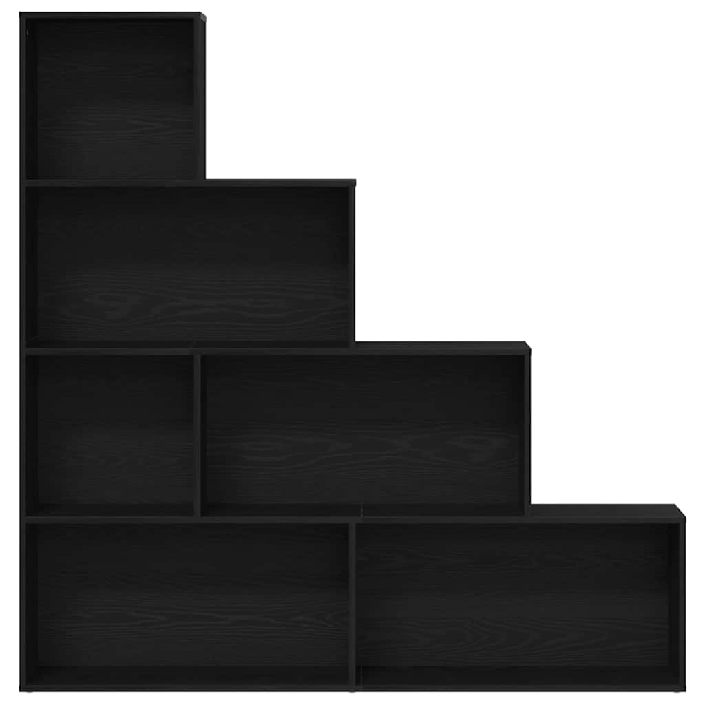 Bibliothèque Chêne noir 155 x 24 x 160 cm Bois d'ingénierie - XIOS