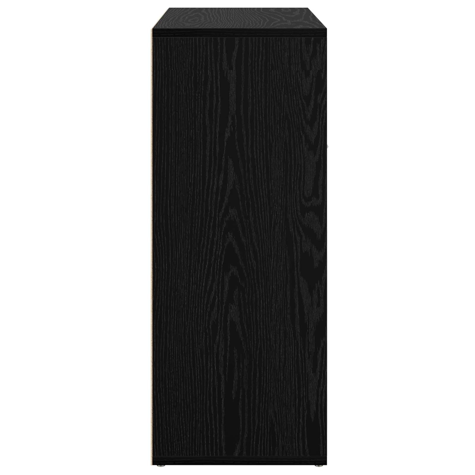 Buffet avec tiroir Chêne noir 60 x 30 x 75 cm Bois d'ingénierie - XIOS
