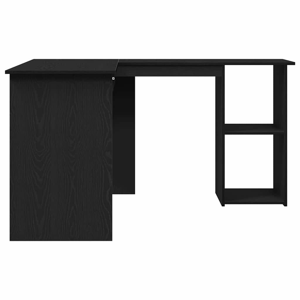 Bureau d'angle Chêne noir 120 x 140 x 75 cm Bois d'ingénierie - XIOS