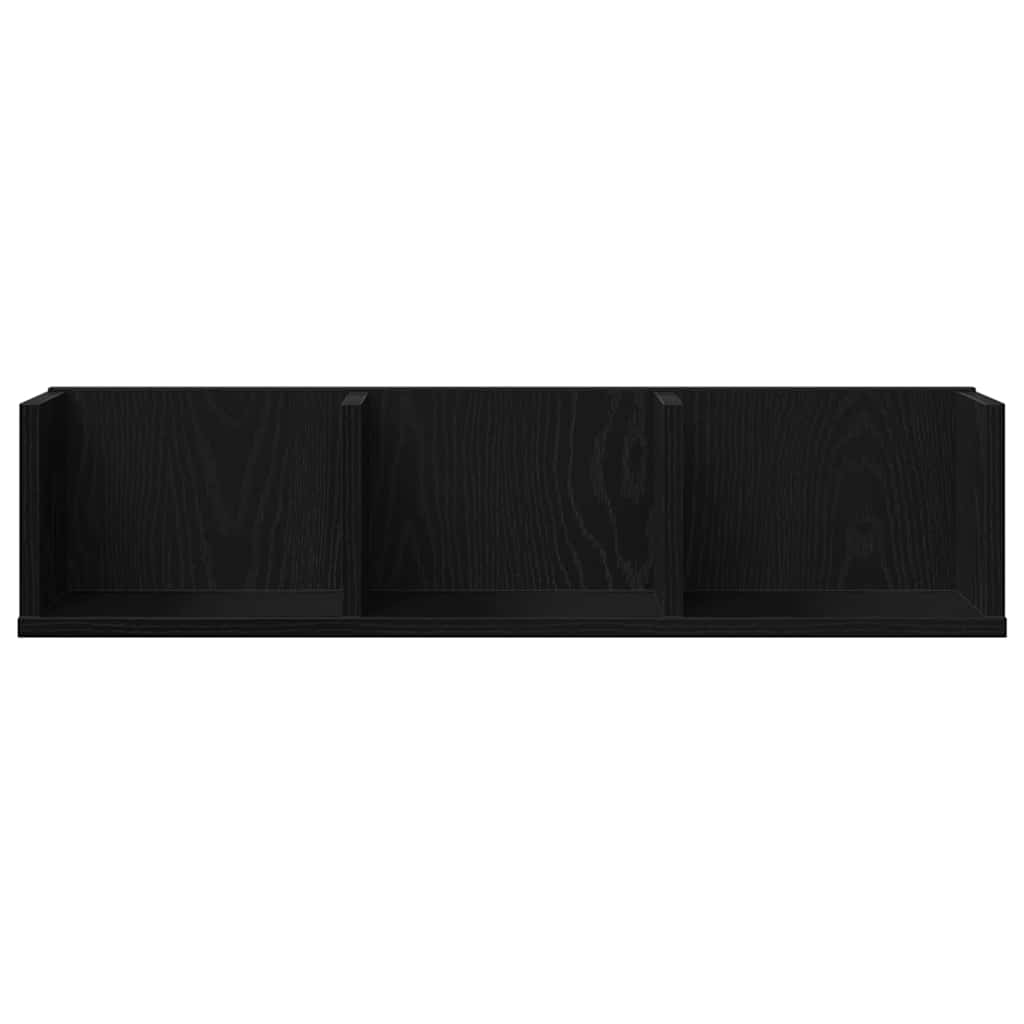 Étagère Murale Chêne noir 75 x 18 x 18 cm Bois d'ingénierie - XIOS