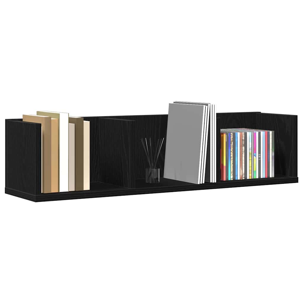 Étagère Murale Chêne noir 75 x 18 x 18 cm Bois d'ingénierie - XIOS