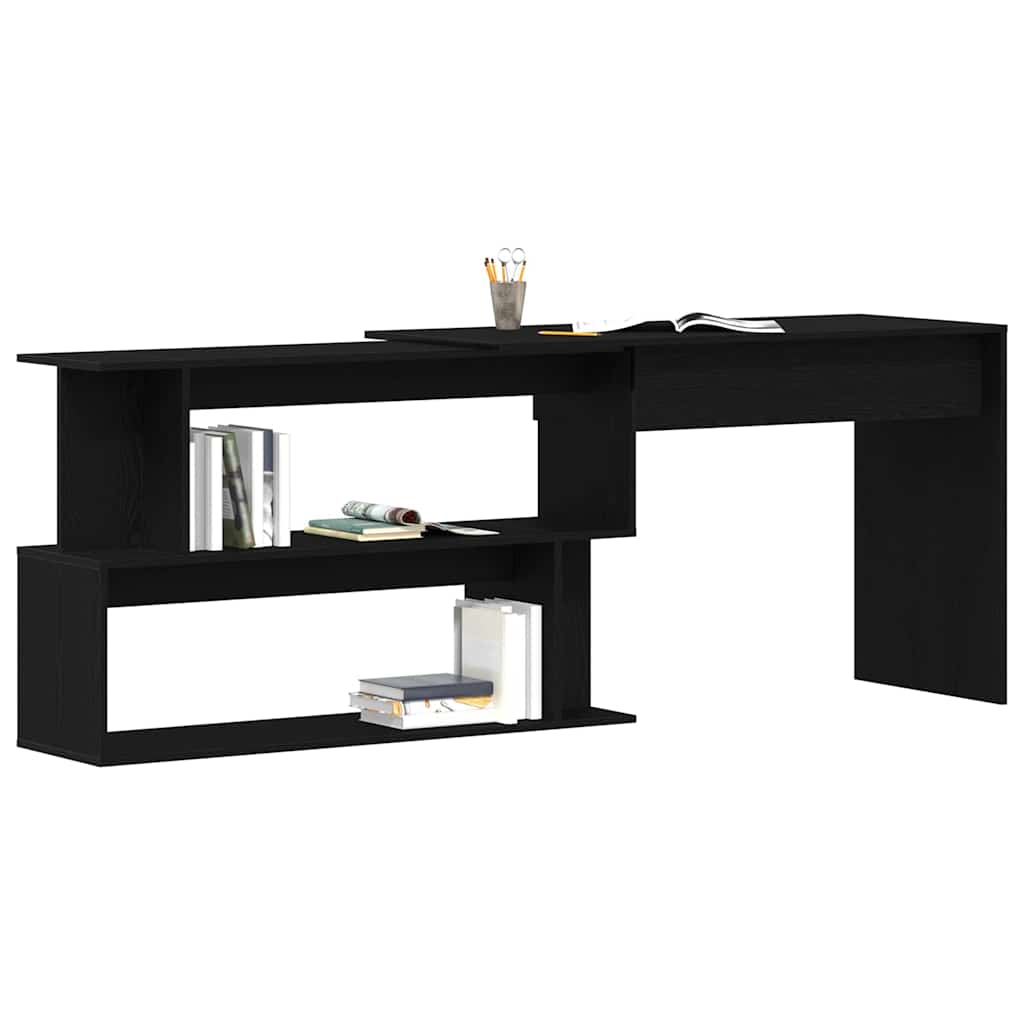 Bureau Chêne noir 200 x 50 x 76 cm Bois d'ingénierie - XIOS