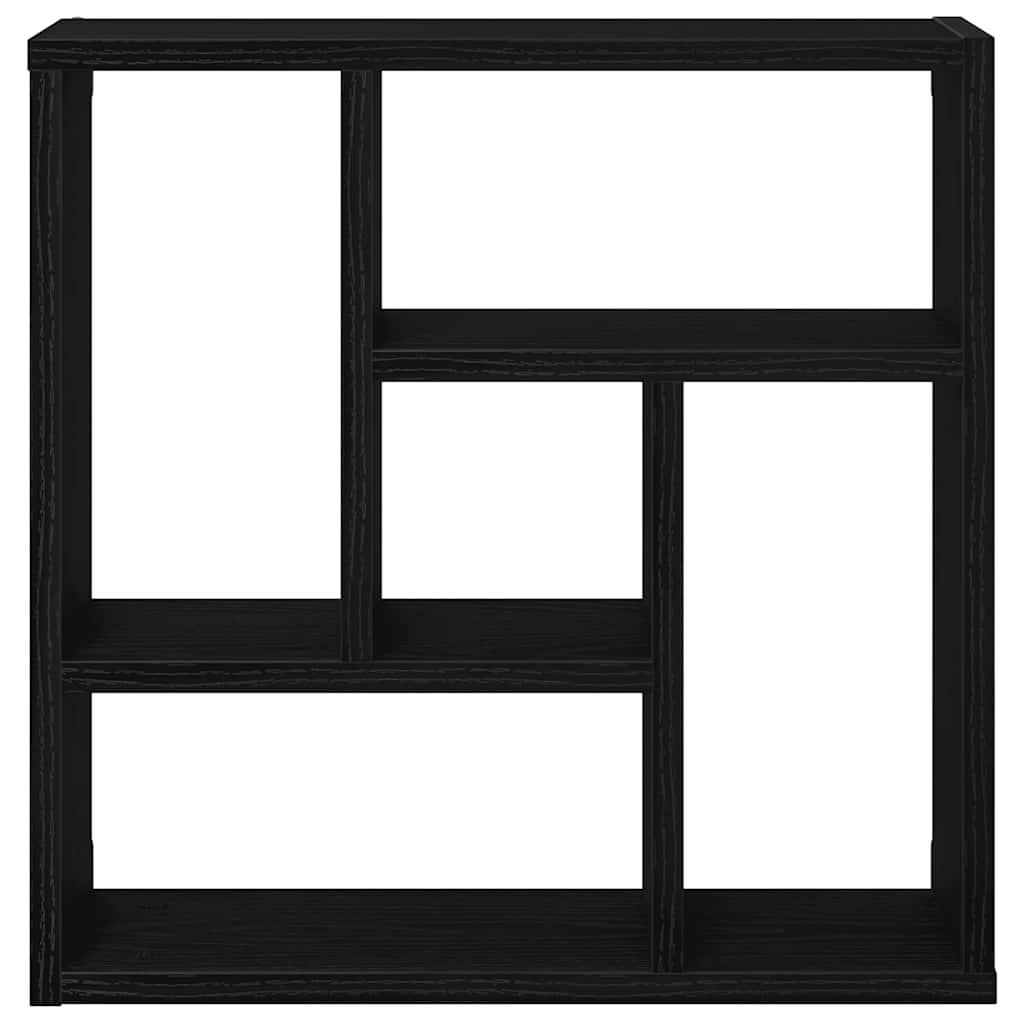 Étagère murale chêne noir 45x16x45 cm bois d'ingénierie - XIOS