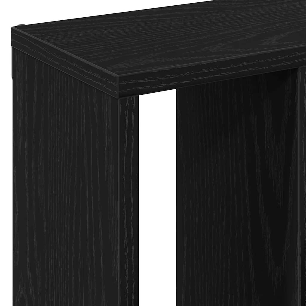 Étagère murale chêne noir 45x16x45 cm bois d'ingénierie - XIOS