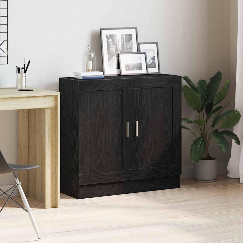 Meuble de Bibliothèque Chêne noir 82.5 x 30.5 x 80 cm - XIOS