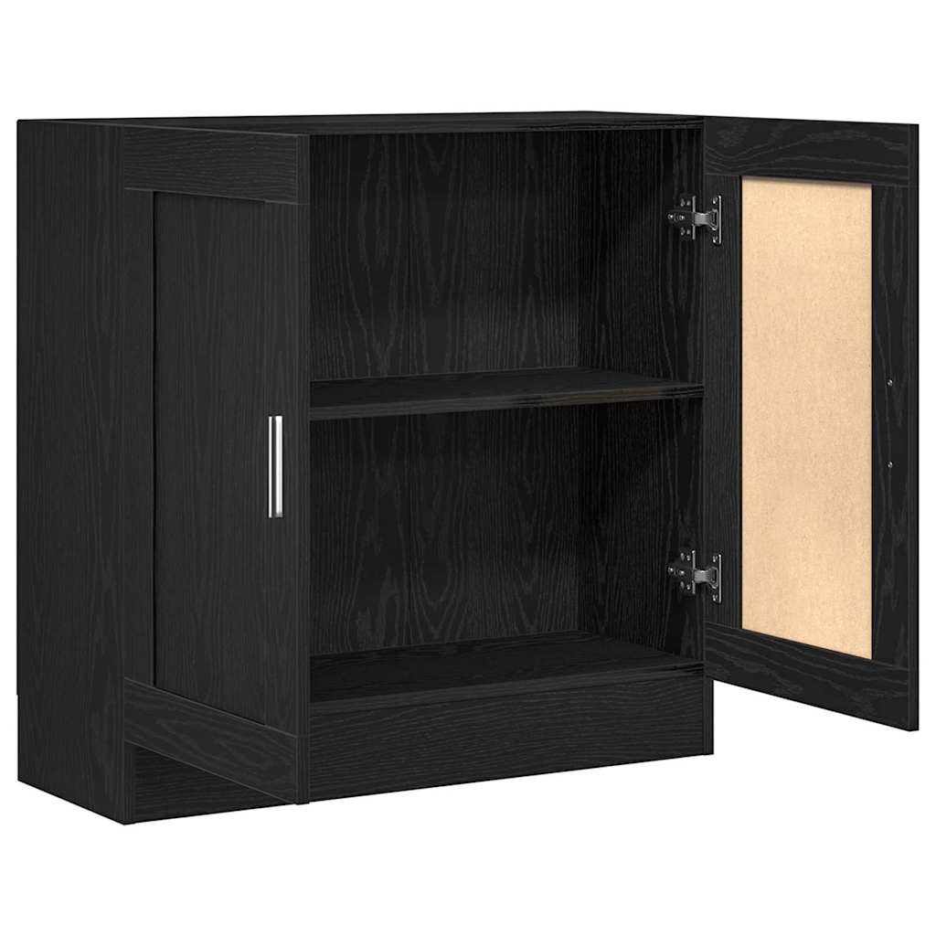 Meuble de Bibliothèque Chêne noir 82.5 x 30.5 x 80 cm - XIOS