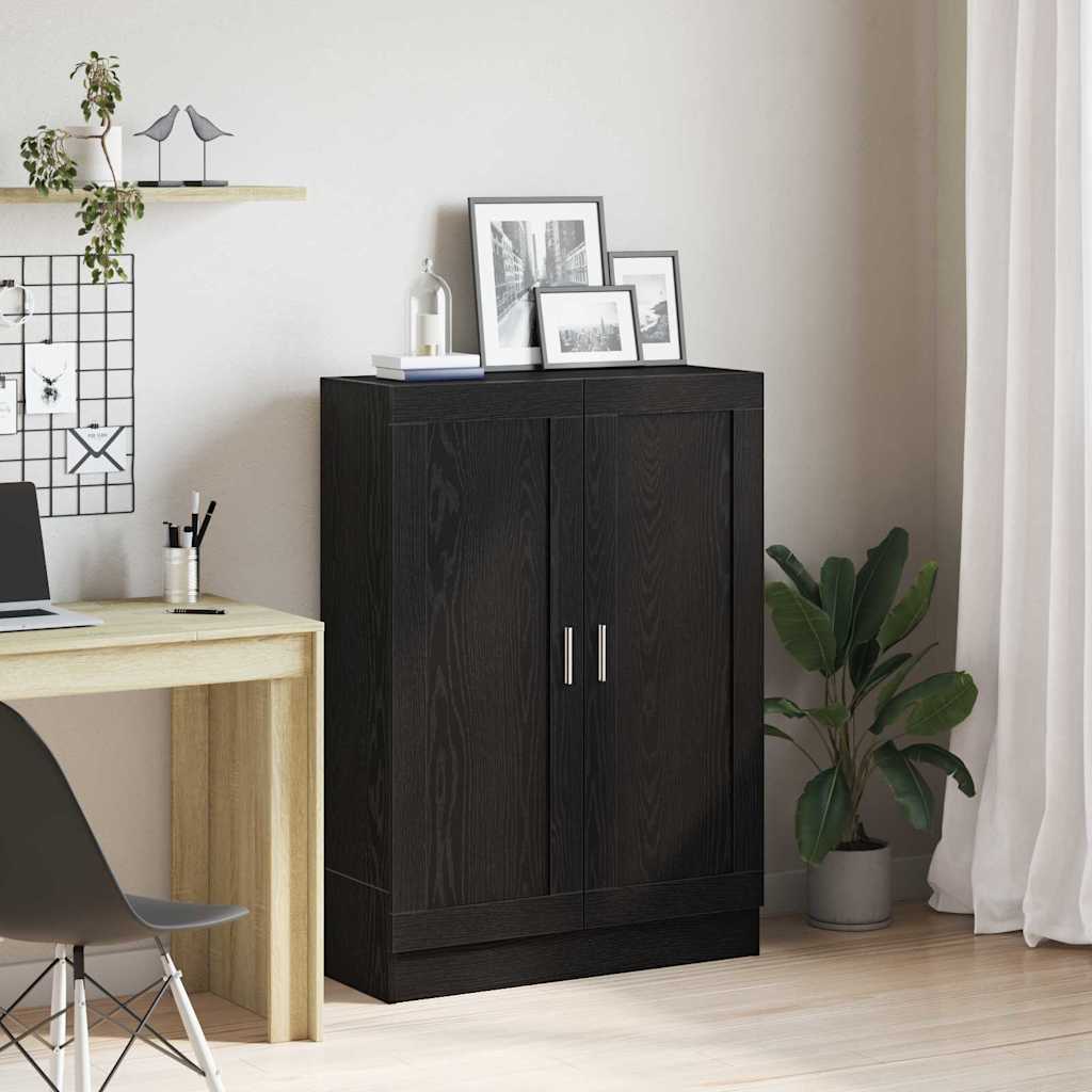 Meuble de Bibliothèque Chêne noir 82.5 x 30.5 x 115 cm - XIOS