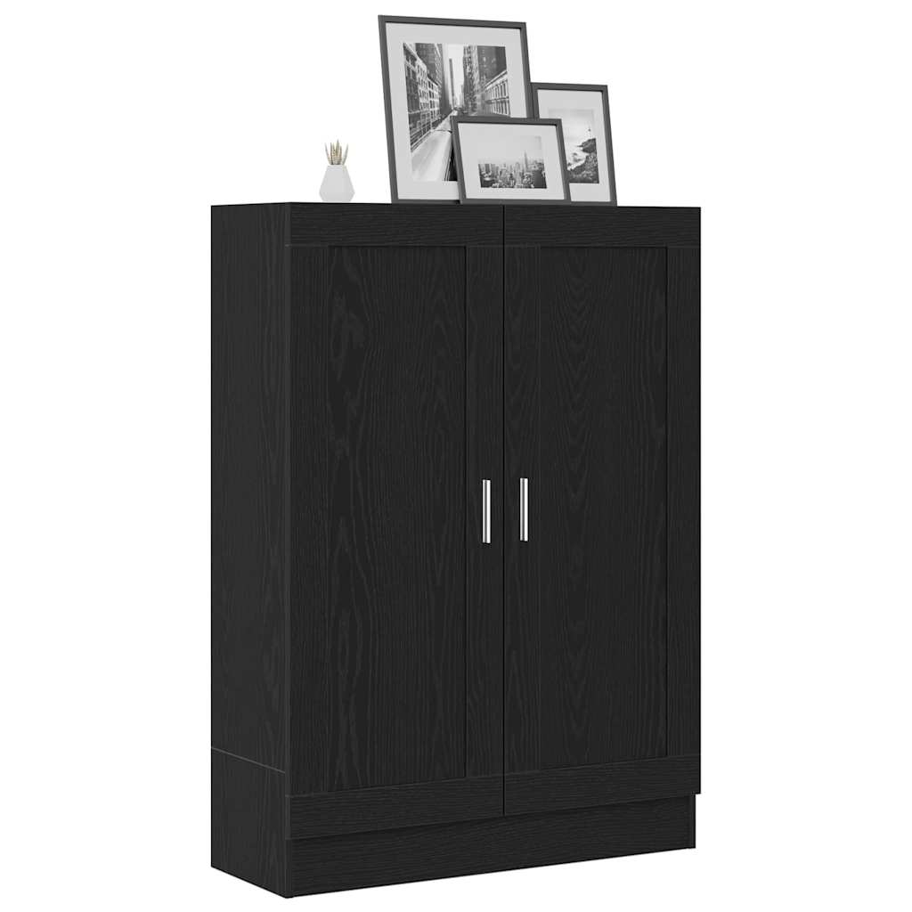 Meuble de Bibliothèque Chêne noir 82.5 x 30.5 x 115 cm - XIOS