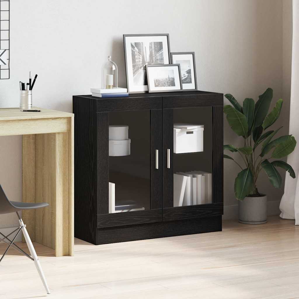 Bibliothèque Chêne noir 82.5 x 30.5 x 80 cm Bois d'ingénierie - XIOS