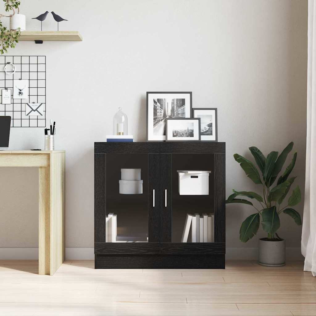 Bibliothèque Chêne noir 82.5 x 30.5 x 80 cm Bois d'ingénierie - XIOS