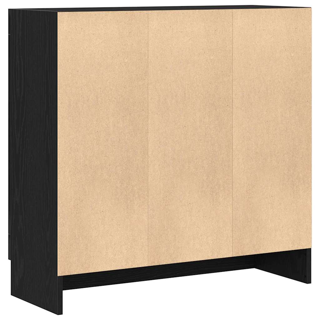 Bibliothèque Chêne noir 82.5 x 30.5 x 80 cm Bois d'ingénierie - XIOS
