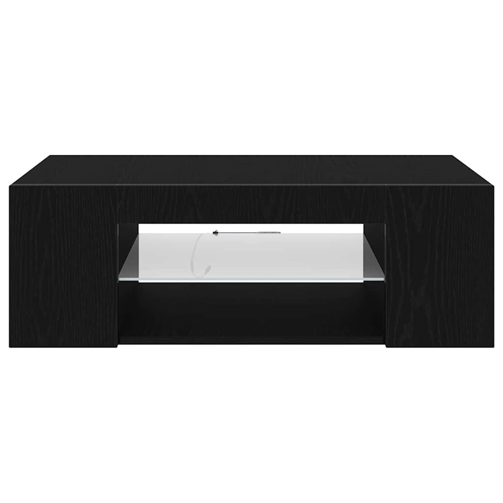 Meuble TV Noir 90 x 39 x 30 cm Bois d'ingénierie - XIOS