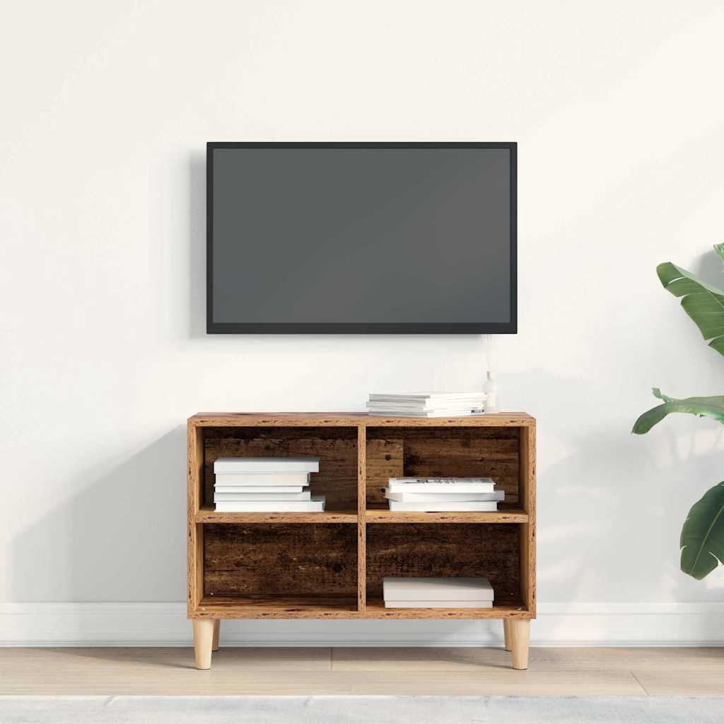 Meuble TV Marron 69.5 x 30 x 50 cm Bois d'ingénierie - XIOS