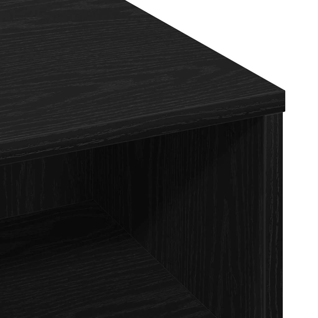 Table basse Chêne noir 60 x 60 x 30 cm Bois d'ingénierie - XIOS