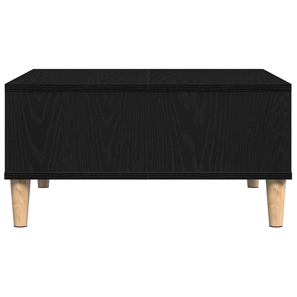 Table basse Chêne noir 60 x 60 x 30 cm Bois d'ingénierie - XIOS