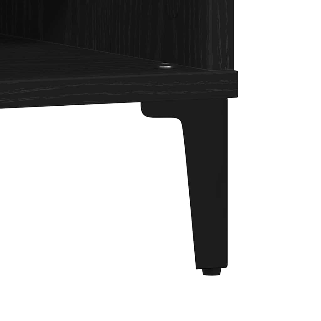 Table basse Chêne noir 60 x 60 x 30 cm Bois d'ingénierie - XIOS