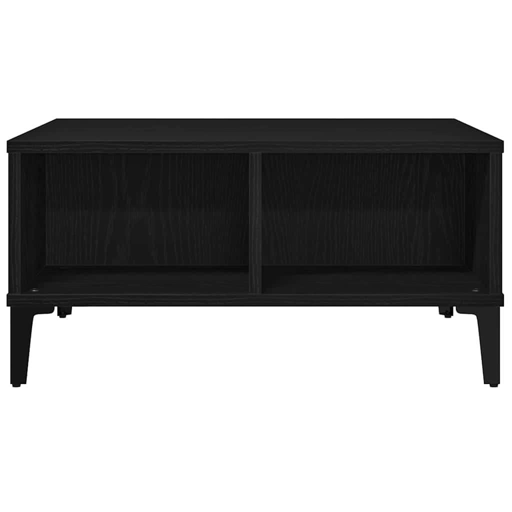 Table basse Chêne noir 60 x 60 x 30 cm Bois d'ingénierie - XIOS
