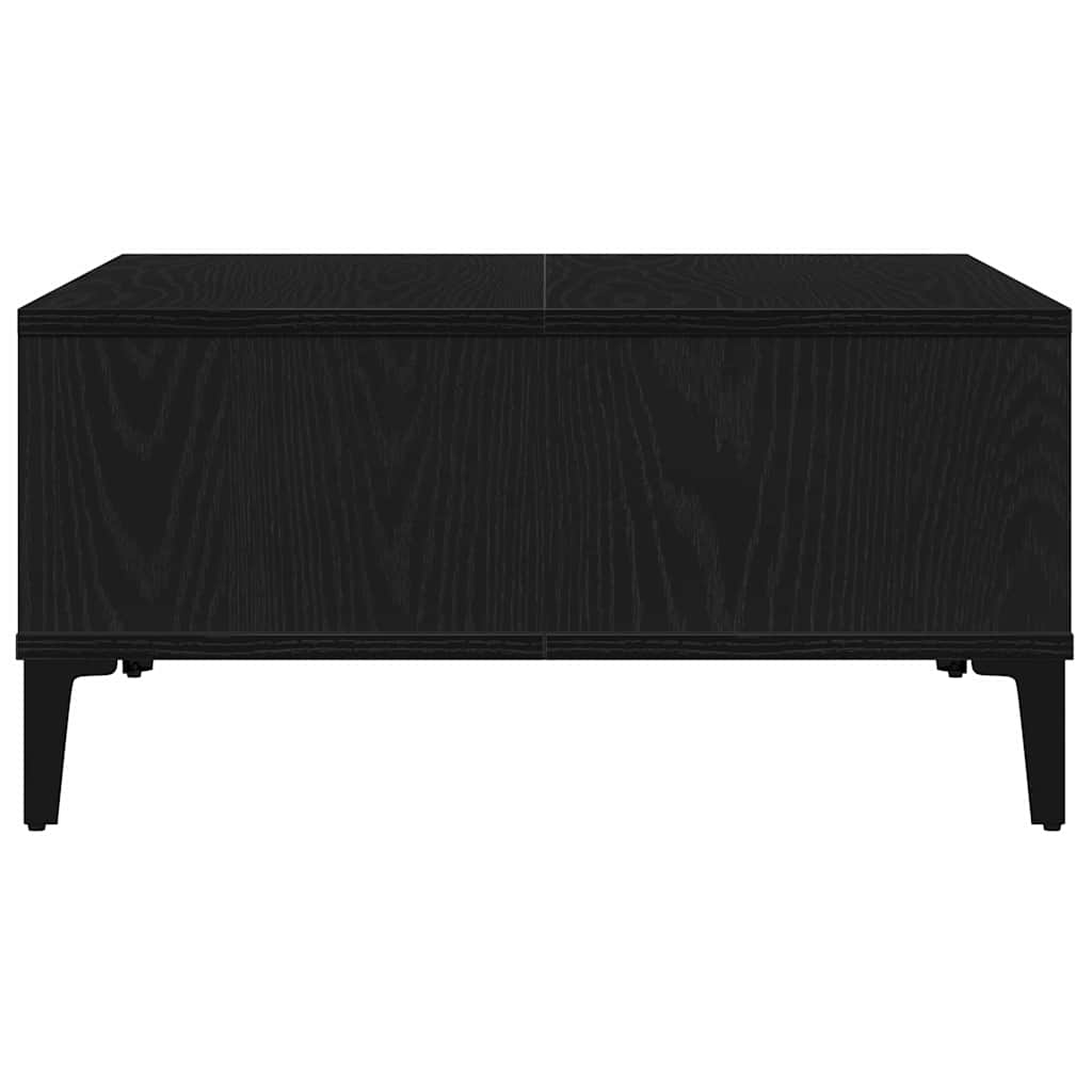 Table basse Chêne noir 60 x 60 x 30 cm Bois d'ingénierie - XIOS