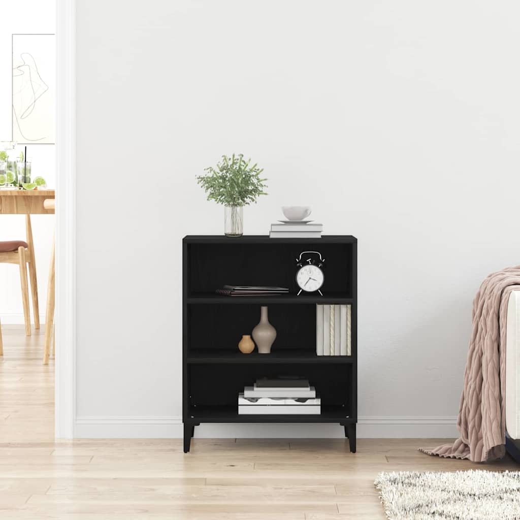 Buffet Chêne noir 57 x 35 x 70 cm Bois d'ingénierie - XIOS