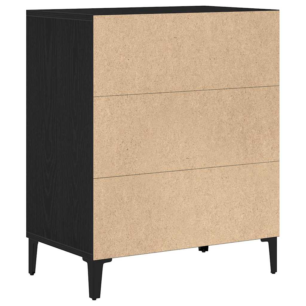 Buffet Chêne noir 57 x 35 x 70 cm Bois d'ingénierie - XIOS