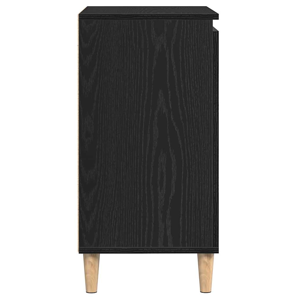 Buffet Noir 60 x 35 x 70 cm Bois d'ingénierie - XIOS
