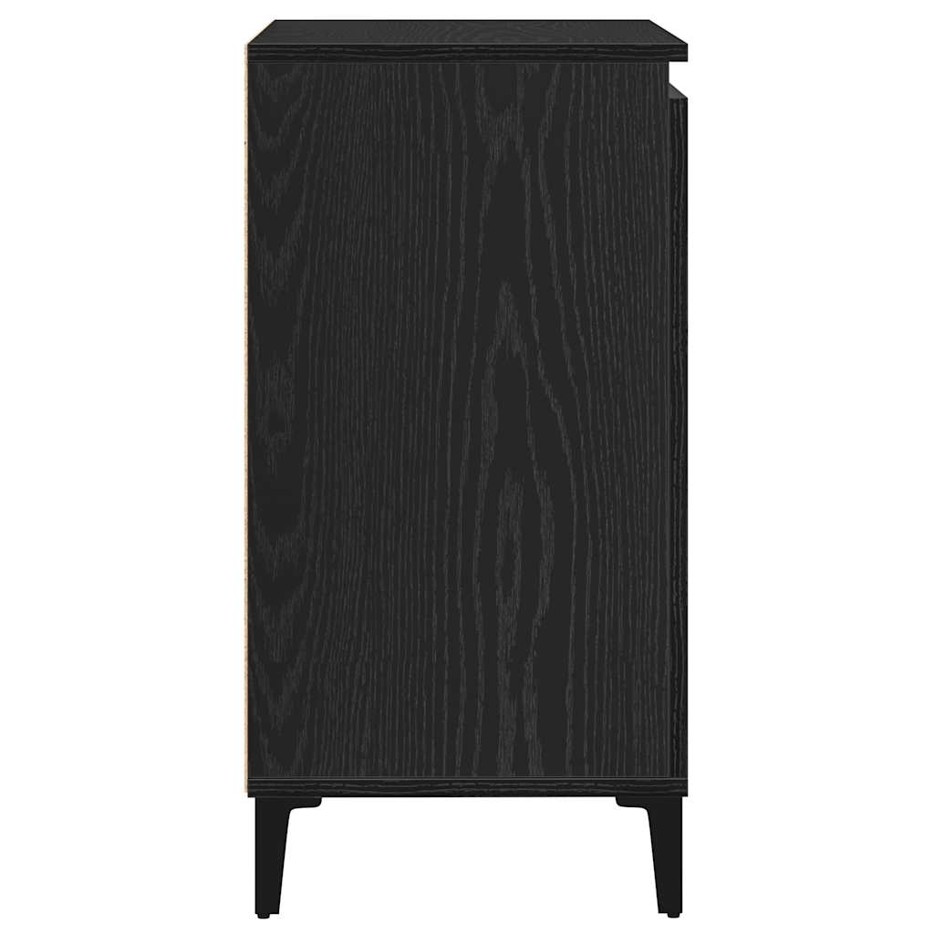 Buffet Noir 60 x 35 x 70 cm Bois d'ingénierie - XIOS