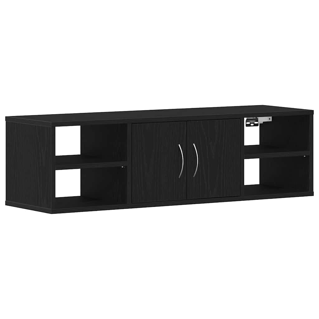Étagère Murale Chêne noir 140 x 41 x 75 cm Bois d'ingénierie - XIOS