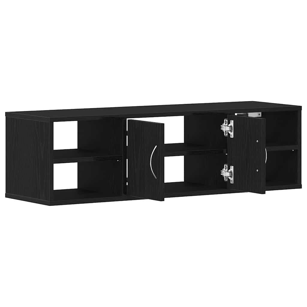 Étagère Murale Chêne noir 140 x 41 x 75 cm Bois d'ingénierie - XIOS