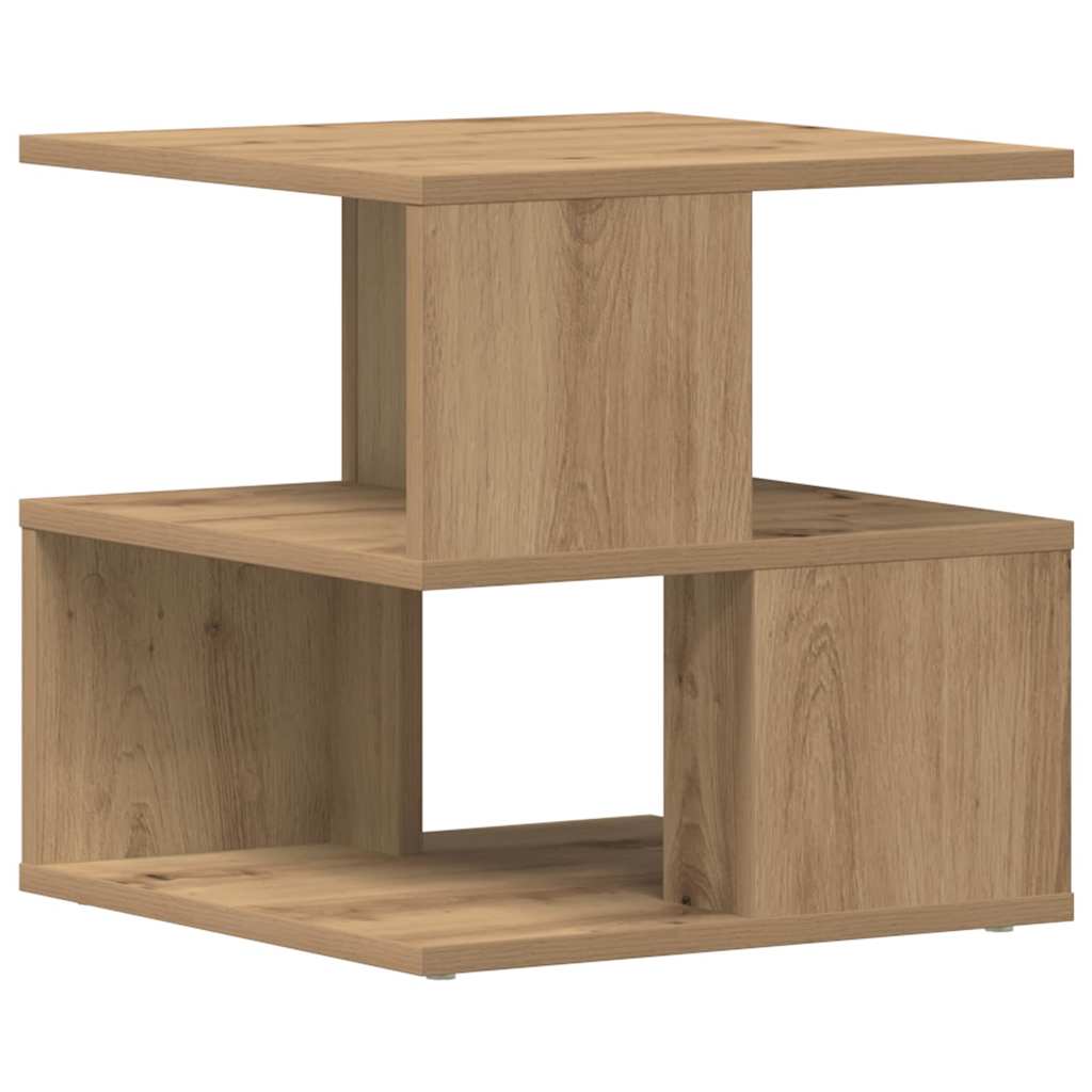 Table d'appoint chêne artisanal 40 x 40 x 40 cm - XIOS