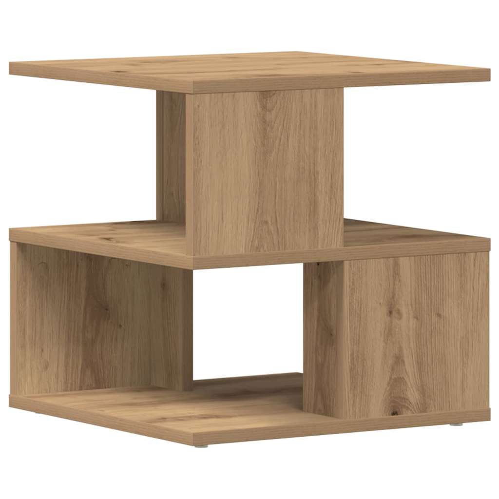 Table d'appoint chêne artisanal 40 x 40 x 40 cm - XIOS
