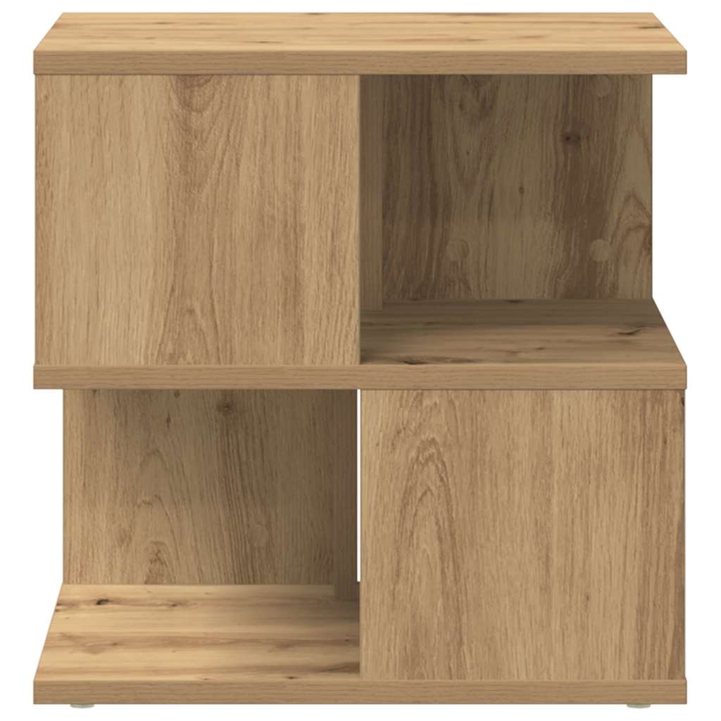 Table d'appoint chêne artisanal 40 x 40 x 40 cm - XIOS