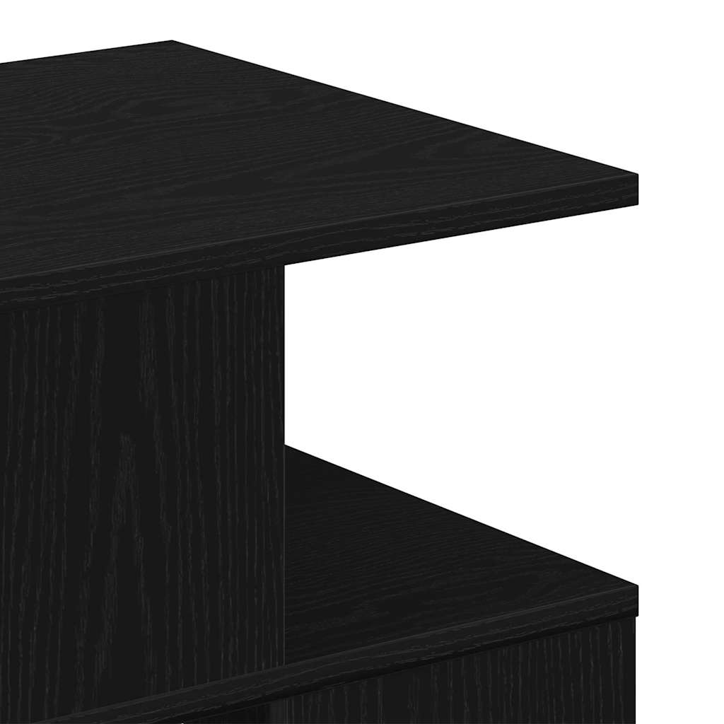 Table d'appoint Chêne noir 40 x 40 x 40 cm Bois d'ingénierie - XIOS