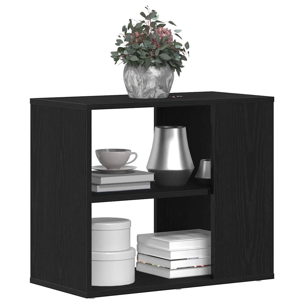 Buffet Noir 60 x 30 x 50 cm Bois d'ingénierie - XIOS
