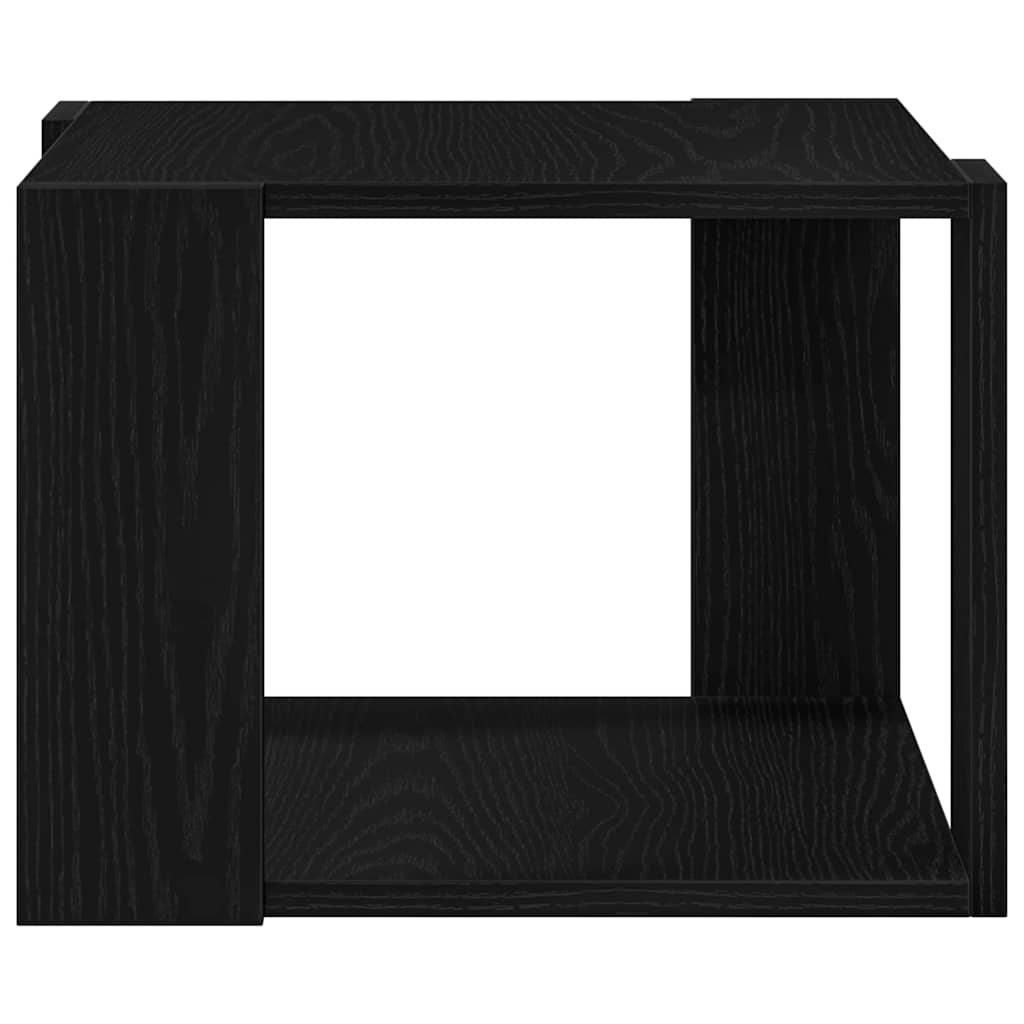 Table basse Chêne noir 40 x 40 x 30 cm Bois d'ingénierie - XIOS