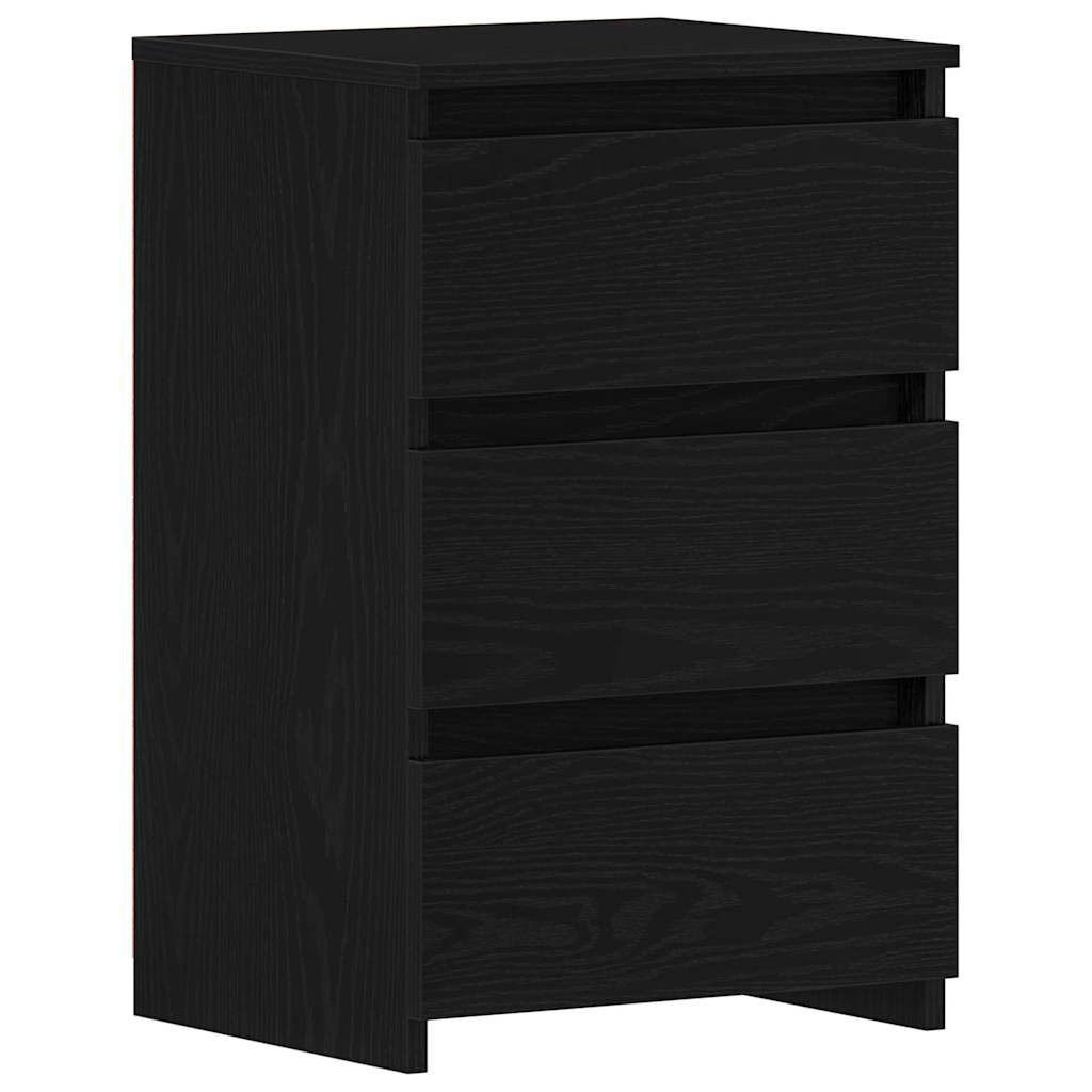 Cabinet de chevet 2 pcs Chêne noir 40 x 35 x 62,5 cm