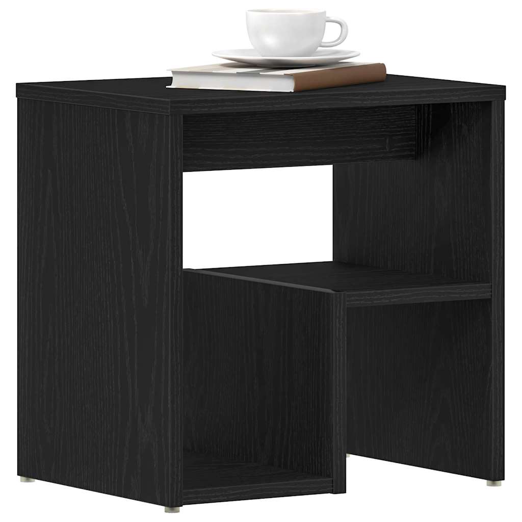 Cabinet de chevet 2 pcs Chêne noir 40 x 30 x 40 cm