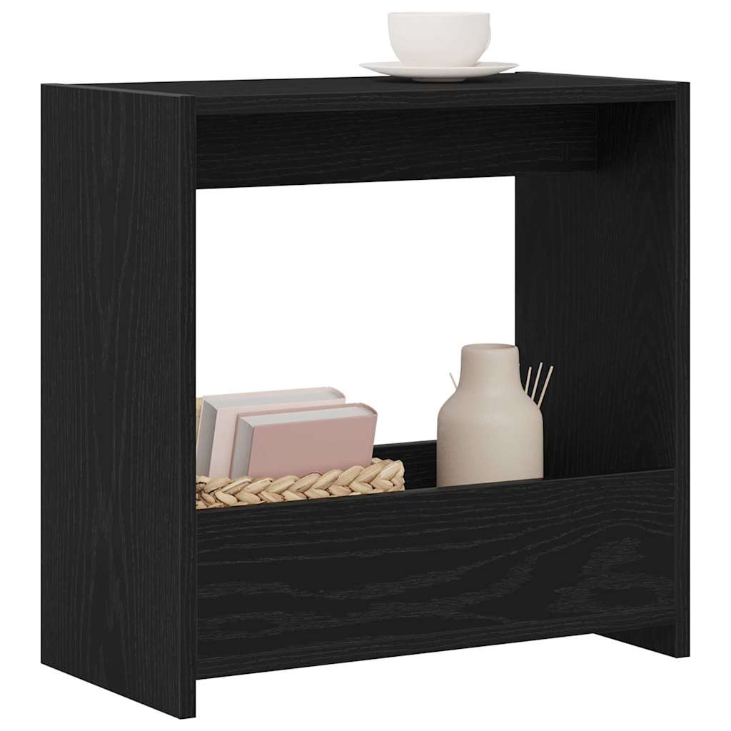 Table d'appoint Chêne noir 50 x 26 x 50 cm Bois d'ingénierie - XIOS