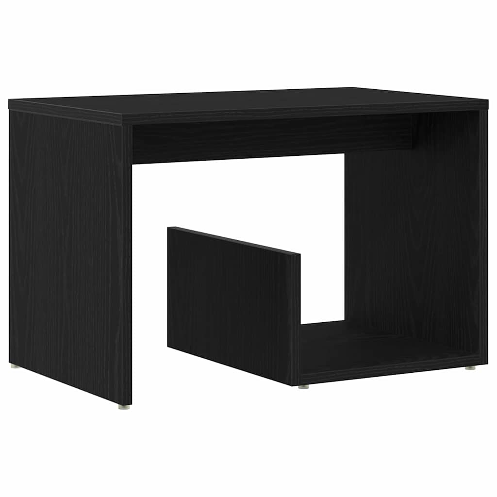 Table d'Occasion Chêne Noir 59 x 36 x 38 cm Bois d'ingénierie - XIOS