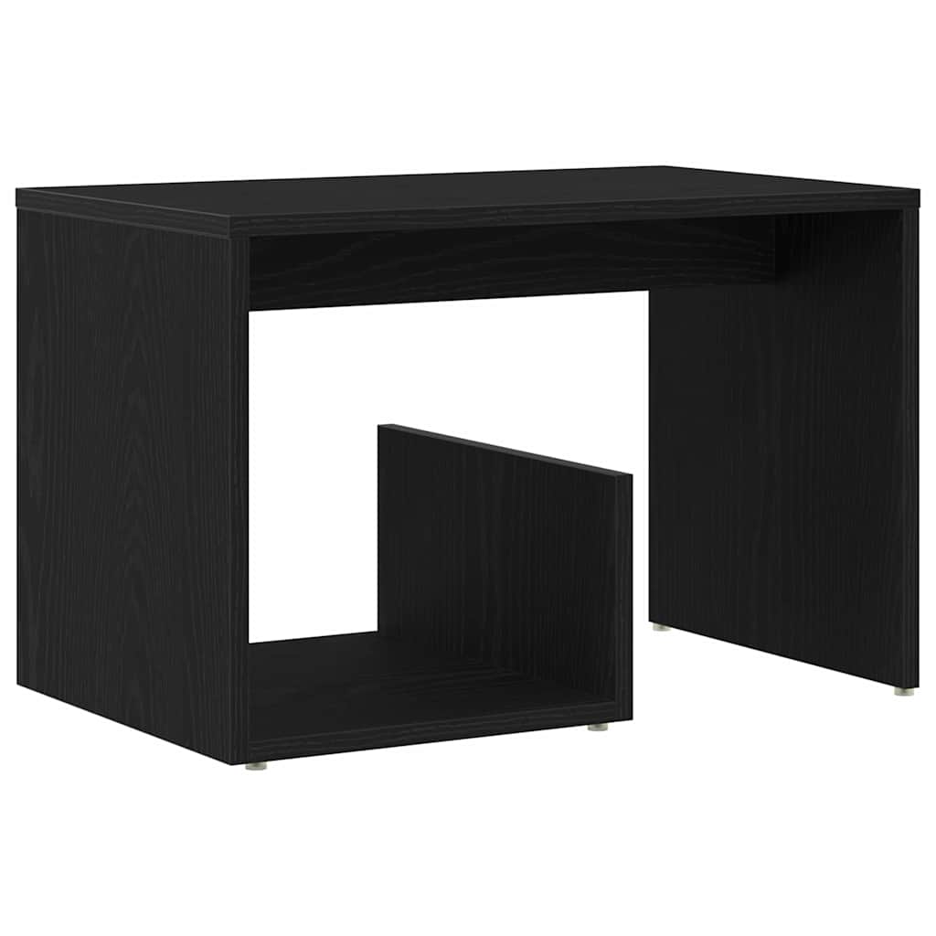 Table d'Occasion Chêne Noir 59 x 36 x 38 cm Bois d'ingénierie - XIOS