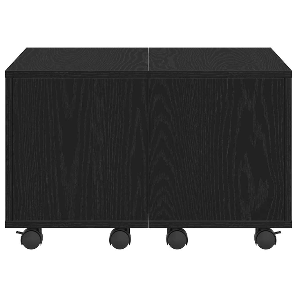 Table basse Chêne noir 60 x 60 x 38 cm Bois d'ingénierie - XIOS