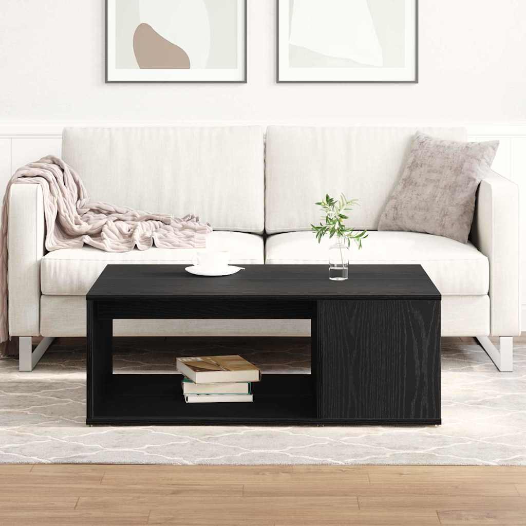 Table basse Chêne noir 90 x 67 x 33 cm Bois d'ingénierie - XIOS