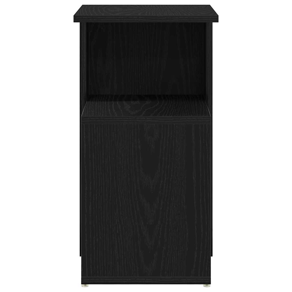 Table d'appoint Chêne noir 36 x 30 x 56 cm Bois d'ingénierie - XIOS