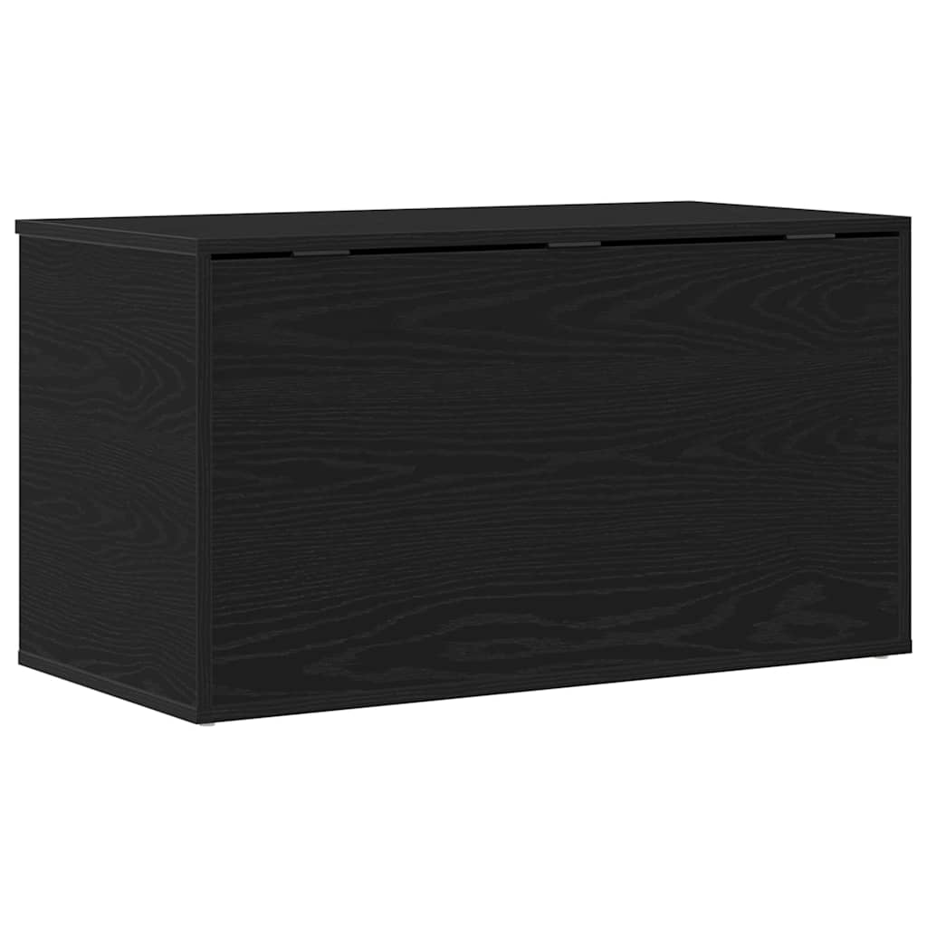 Boîte de Rangement Chêne noir 84 x 42 x 46 cm Bois d'ingénierie - XIOS