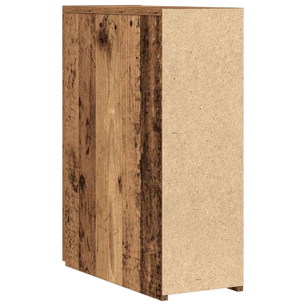 Armoire à pharmacie en bois ancien 20x45,5x60 cm en bois d'ingénierie